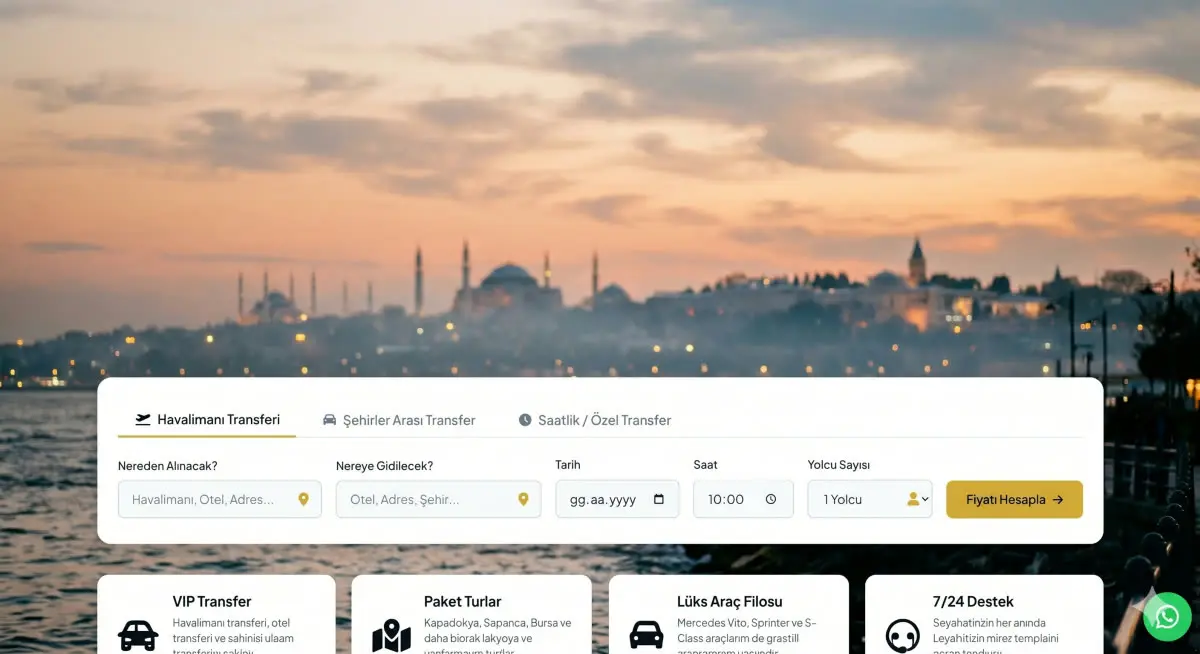 İstanbul Airport Transfer Fiyatları 2026